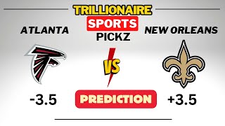 111024 Atlanta Falcons vs New Orleans Saints Week 10 Best Bets  NFL Picks With Bonnie amp Clyde [upl. by Natloz803]