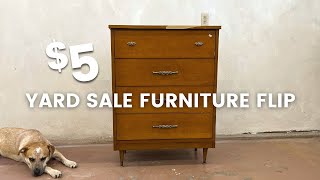 I need an easy YARD SALE FURNITURE flip  Quick Flips make Quick CAH [upl. by Tirreg]