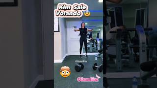 Kim Loaiza Haciendo Ejercicio Antes Del Concierto Bye Bye Tour En Guayaquil🇪🇨 ecuador shorts kim [upl. by Kriste]