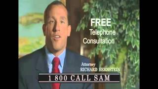 Sam Bernstein law firm commercial  IMPROVED [upl. by Marabel]