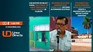 Con rastros de balas y fuego tras ataque así quedó taquilla de la Feria Ganadera de Culiacán [upl. by Oetomit]