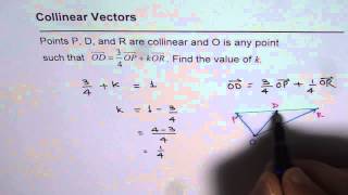 13 Application of Condition For Collinear Vectors [upl. by Cartan]