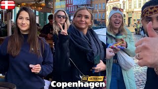 Busy Saturday in Downtown 🇩🇰 Copenhagen Denmark 4K Walking Tour February 2024 [upl. by Fanestil]