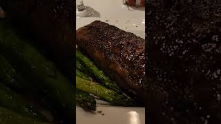 New York Strip Steak at the Brewery in Clinton TWP Michigan food steakhouse steak fatloss [upl. by Aimil]