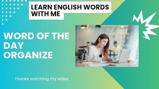 Organize meaning in Urdu✍️  Organize Meaning  English words Meaning  Organize ka Urdu meaning [upl. by Notslar571]