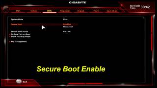 TPM 20 and Secure Boot Error Fix GIGABYTE B450m Motherboard [upl. by Pierrepont743]