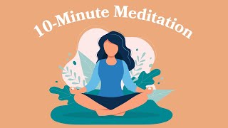 10Minute Meditation For Stress [upl. by Kostival592]