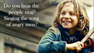 Les Miserables  Gavroches parts Two songs  lyrics on screen [upl. by Jennifer]