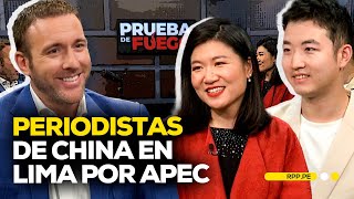 Periodistas chinos resaltan lazos con Perú durante APEC 2024 PDFRPP  ENTREVISTA [upl. by Nagy]