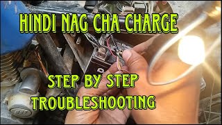 STEP BY STEP TROUBLESHOOTING KAPAG AYAW MAG CHARGE NG BATERRY NG ATING MOTOR [upl. by Latoye668]