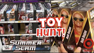 WWE Toy Hunt Finding SummerSlam Pallet  New Elite Figures [upl. by Eenad340]