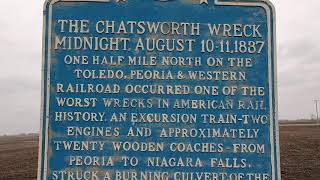 Chatsworth train wreck sign [upl. by Notnilk786]