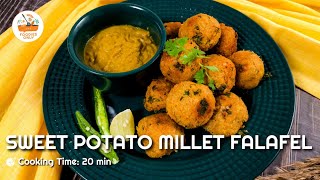 How to Make Sweet Potato Millet Falafel  Easy amp Delicious Falafel Recipe  Foodies Only [upl. by Camroc134]