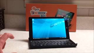 Quicklook at the EduGear Onebook 801 micro 2in1 [upl. by Suidaht880]