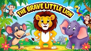 quotThe Brave Little Lionpoem for kids in englishA Jungle Adventurequot [upl. by Ianaj]