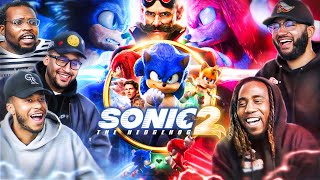 Sonic the Hedgehog 2  Group Reaction  Movie Review [upl. by Suilenrac]