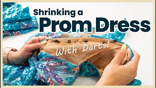 Prom Dress Alterations  Easy DIY Sewing Tutorial Ep 74 [upl. by Tull758]