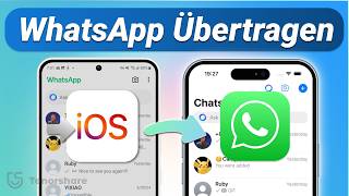 WhatsApp Chats von Android auf iPhone 16 übertragen  WhatsApp Chats nachträglich übertragen [upl. by Ettelracs938]