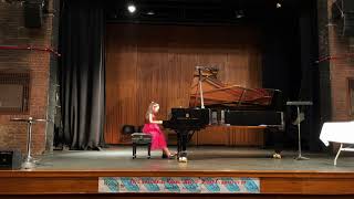 Impromptu op 29 in Ab Major by Chopin Camille Li piano [upl. by Schnur127]