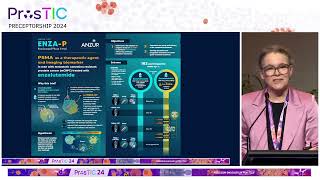 ProsTIC24  Louise Emmett Restaging in Metastatic Disease with PSMA PETCT in Prostate Cancer [upl. by Baillie756]