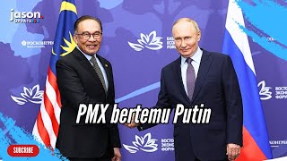 PM Anwar Ibrahim bertemu Presiden Rusia Vladimir Putin di Eastern Economic Forum Vladivostok Rusia [upl. by O'Gowan]