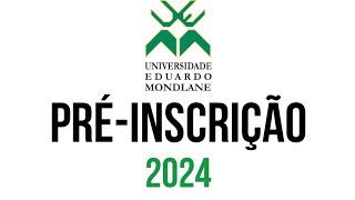 COMO FAZER A PRÉ INSCRIÇÃO NA UEM  2024 [upl. by Mears495]