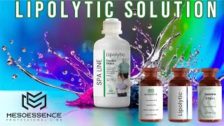 LIPOLYTIC SOLUTION MESOESSENCE [upl. by Fee]