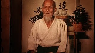 Aikido performance by Morihei Ueshiba in 1960 合気道 [upl. by Ilarin]