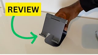 Lamicall Adjustable Tablet Stand review [upl. by Amadeus]