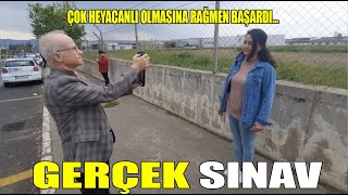 \u00100 GERÇEK DİREKSİYON SINAVI ADAYIMIZ ÇOK HEYACANLI OLMASINA RAĞMEN 2 HAKKINDA GEÇTİ [upl. by Llewol]