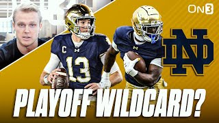 Notre Dame Fighting Irish WILDCARD in College Football Playoff National Title Under Marcus Freeman [upl. by Dyson255]