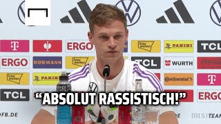 Klare Kante 👏 quotRassistischequot Umfrage lässt Kimmich fassungslos zurück 😳 [upl. by Wenoa]