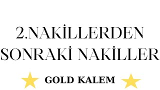 2NAKÄ°LLERDEN SONRAKÄ° NAKÄ°LLER NE ZAMAN  LÄ°SE NAKÄ°LLERÄ° Ä°LE ALAKALI BÄ°LGÄ°LER  NAKÄ°L TABAN PUANLARI [upl. by Yrolam]