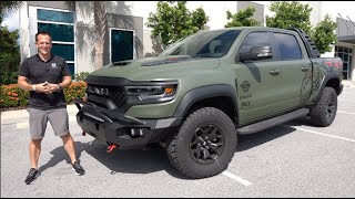 Is the 2021 Ram TRX a BETTER performance truck with the RIGHT mods [upl. by Hofmann]