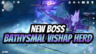 Bathysmal Vishap Herd  24 Patch New Boss  Genshin Impact [upl. by Schuster817]