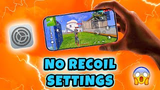 TOP 5 iPHONE Settings for MORE Headshots in free fire [upl. by Anilejna502]