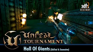 3dfx Voodoo 5 6000 AGP  Unreal Tournament  CTF  Hall of Giants Excessive Gameplay [upl. by Nessim721]