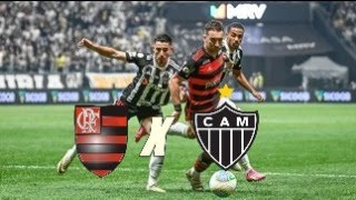 Flamengo x Atletico Mg react dos lances 2 TEMPO [upl. by Behka]