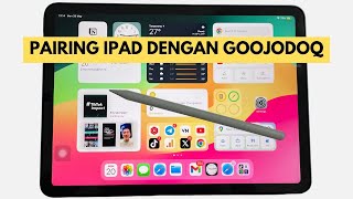 Cara Menyambungkan iPad dengan GOOJODOQ Terbaru  Alternatif Apple Pencil ✅ [upl. by Nyrret187]