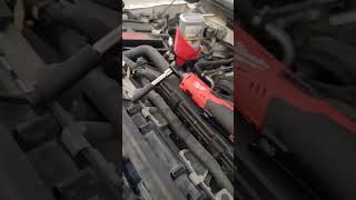 Oil change on an f150 fordf150 lariat oilchange automobile milwaukeevalvoline [upl. by Arihaj]