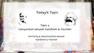 Comparative Analysis of Gandhism amp Marxism BA LLB II Semester Dr Lata [upl. by Anna-Diana696]