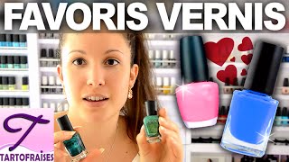 Favoris vernis  mes marques et couleurs préférées [upl. by Brabazon]