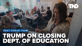 If Trump closes Department of Education what happens next [upl. by Rainger556]