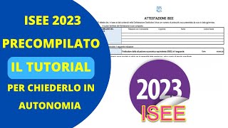 ISEE 2023  IL TUTORIAL per chiederlo in autonomia [upl. by Kenric]