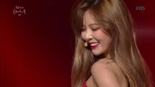 유희열의 스케치북  Bubble Pop  빨개요  현아20160805 [upl. by Asirap]