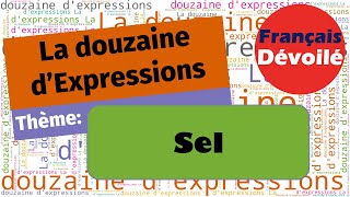 Thème  Sel La douzaine dexpressions [upl. by Tayyebeb802]