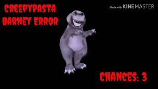 Creepypasta Barney Error [upl. by Kennith337]