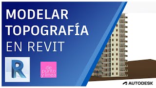 Modelar topografía o terreno en Revit [upl. by Nylanaj]