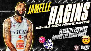 Jamelle Hagins INSANE HIGHLIGHT REEL 2324 SZN Belgium BNXT League BNXT Liege Basket [upl. by Budwig129]