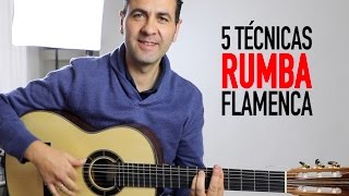 5 Mejores Técnicas para tocar Ritmos de RUMBA FLAMENCA fácil y rápido Jerónimo de Carmen [upl. by Dobson]